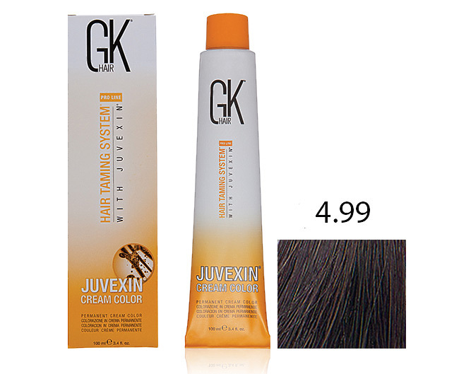 Крем-краска для волос с кератином JUVEXIN Шоколад 4.99