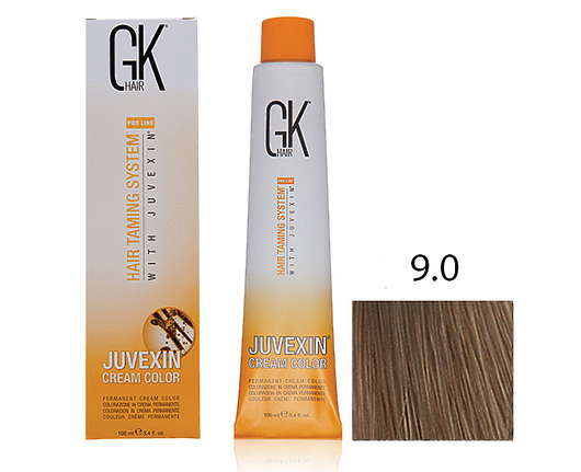 Крем-краска для волос с кератином JUVEXIN Насыщенный натуральный 9.0