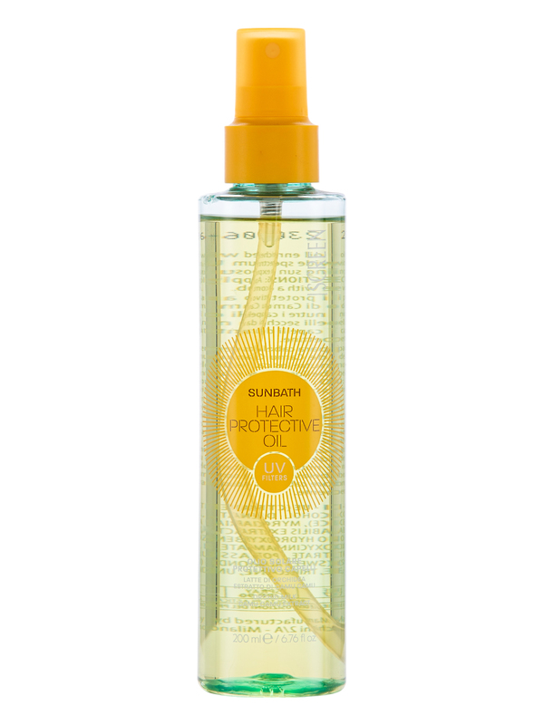 SunBath hair protective oil