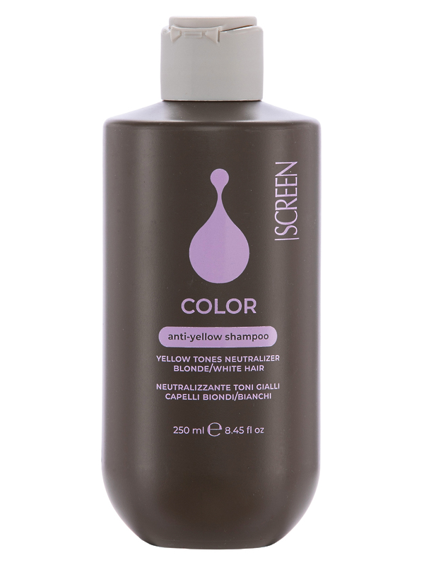 Screen Color Anti -Yellow Shampoo Анти желтый шампунь для осветленных волос